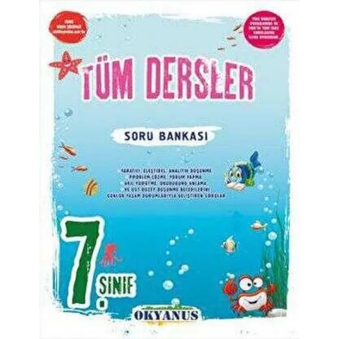 Okyanus Yayınları 7. Sınıf Tüm Dersler Soru Bankası
