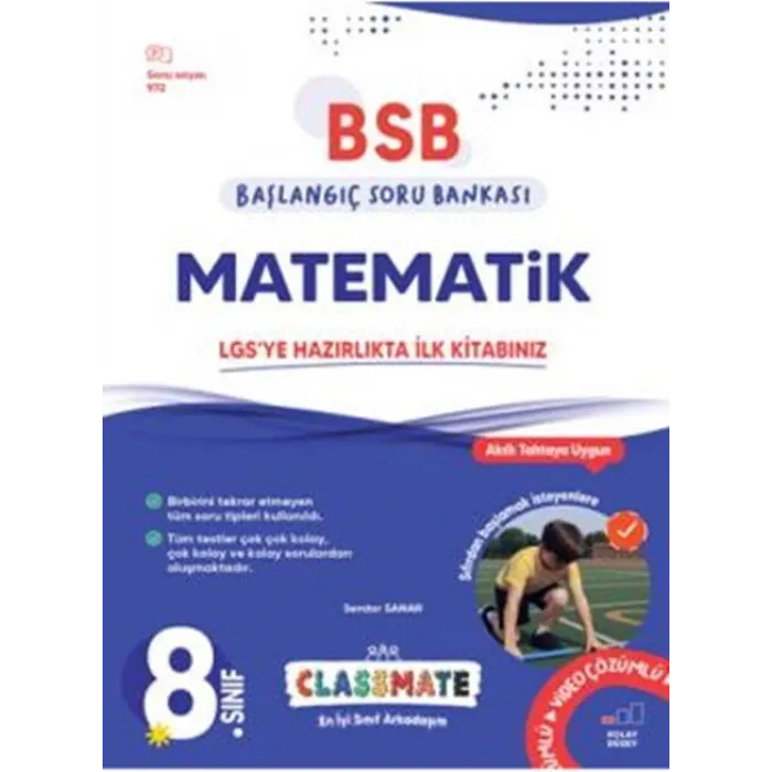 Okyanus Yayınları 8. Sınıf Classmate Başlangıç Matematik Soru Bankası