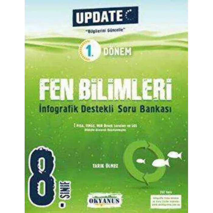 Okyanus Yayınları 8. Sınıf Fen Bilimleri Update 1. Dönem Soru Bankası