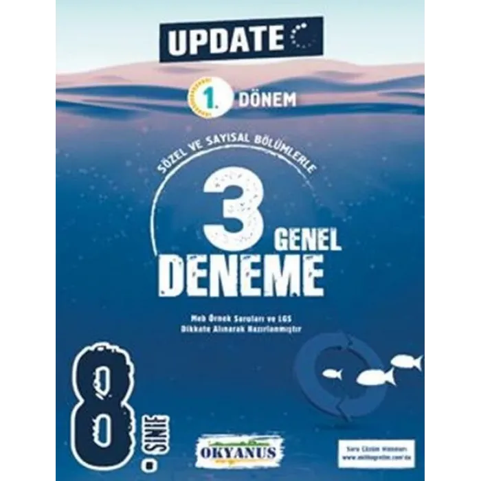 Okyanus Yayınları 8. Sınıf Update 1. Dönem 3 Genel Deneme