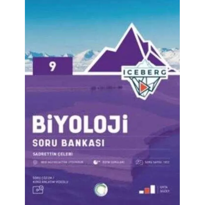 Okyanus Yayınları 9. Sınıf Iceberg Biyoloji Soru Bankası