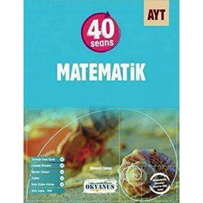 Okyanus Yayınları AYT 40 Seansta Matematik