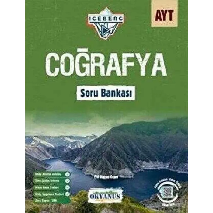 Okyanus Yayınları AYT Coğrafya Iceberg Soru Bankası