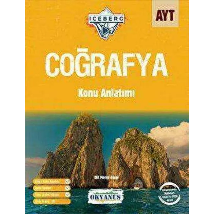 Okyanus Yayınları AYT Iceberg Coğrafya Konu Anlatımlı