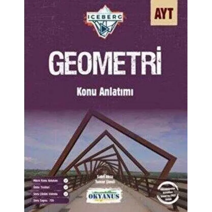 Okyanus Yayınları AYT Iceberg Geometri Konu Anlatımı