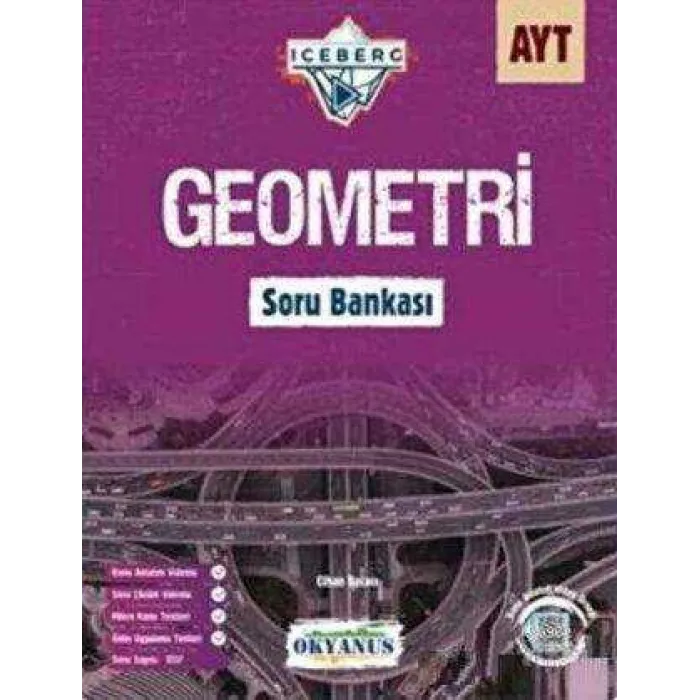 Okyanus Yayınları AYT Iceberg Geometri Soru Bankası