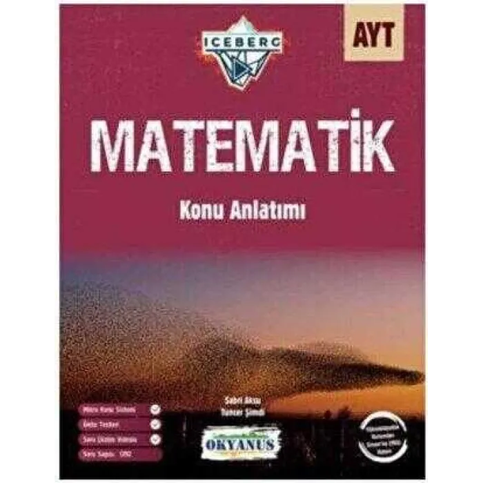 Okyanus Yayınları AYT Iceberg Matematik Konu Anlatımı