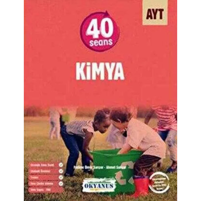 Okyanus Yayınları AYT Kimya 40 Seans