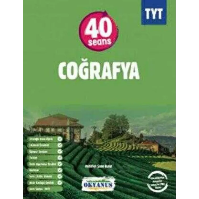 Okyanus Yayınları TYT 40 Seans Coğrafya