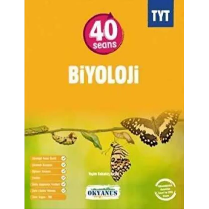 Okyanus Yayınları TYT Biyoloji 40 Seans