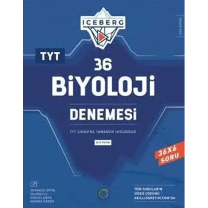 Okyanus Yayınları TYT Iceberg 36 Biyoloji Denemesi