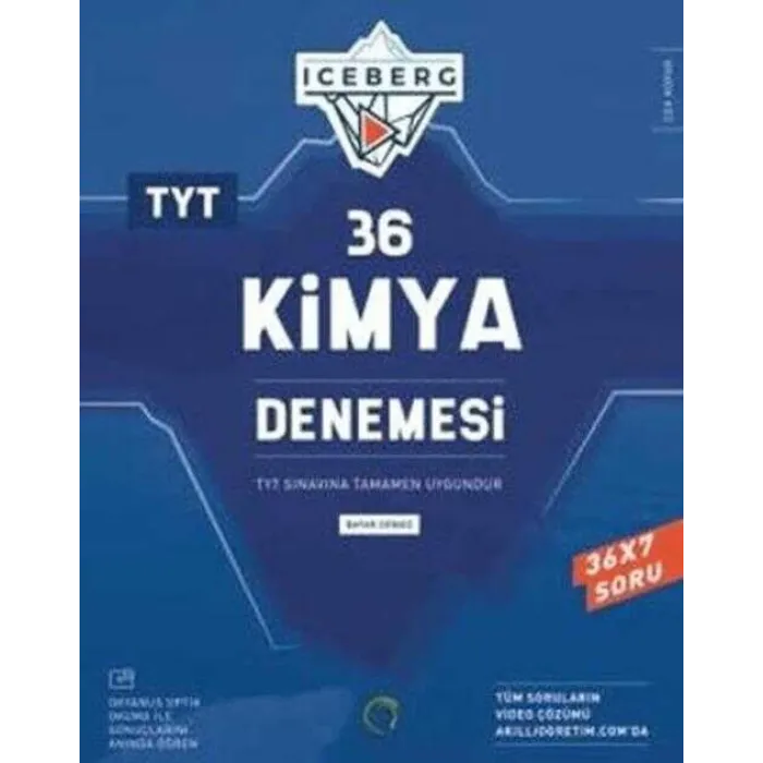 Okyanus Yayınları TYT Iceberg 36 Kimya Denemesi