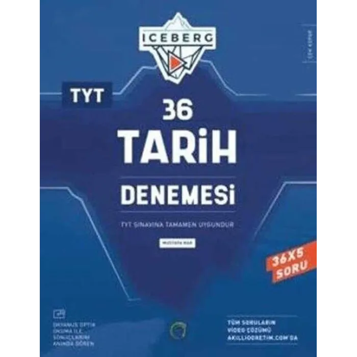 Okyanus Yayınları TYT Iceberg 36 Tarih Denemesi
