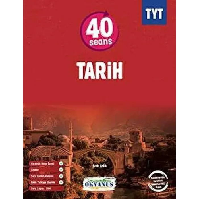Okyanus Yayınları TYT Tarih 40 Seans Soru Bankası