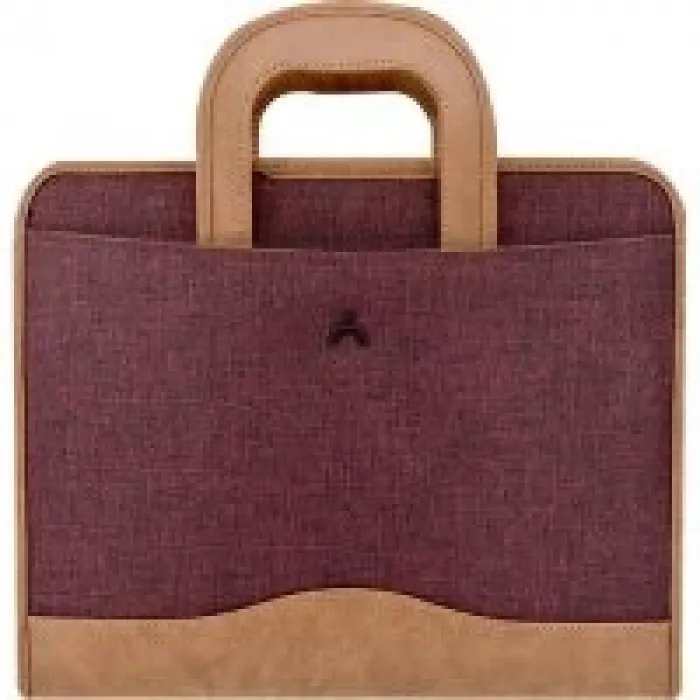 Önder Exclusive Gizli Saplı Evrak Çantası Bordo 802-08