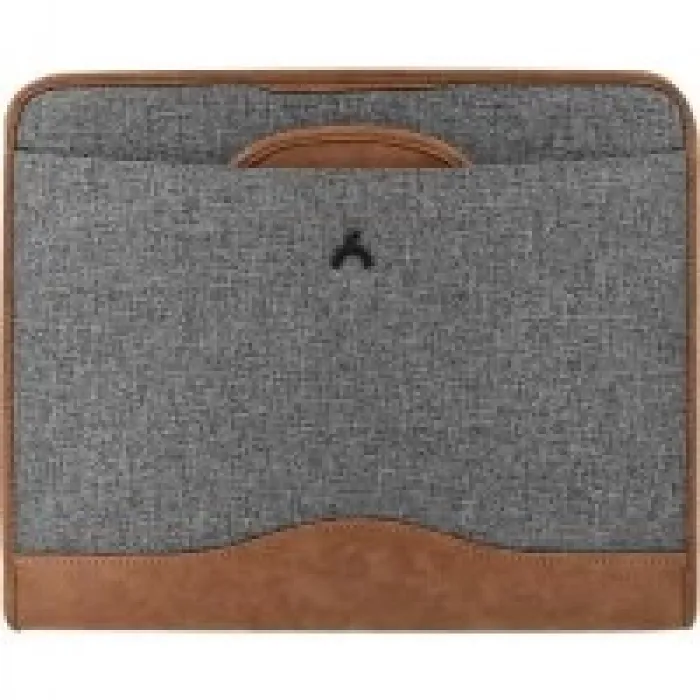 Önder Exclusive Gizli Saplı Evrak Çantası Koyu Gri 802-14