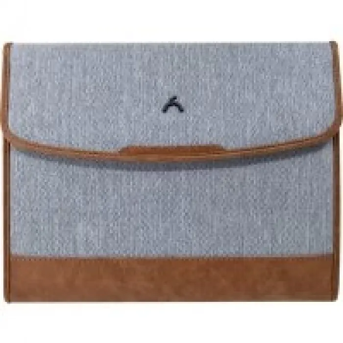 Önder Exclusive Mıknatıs Kapak Evrak Çantası Açık Gri 803-04