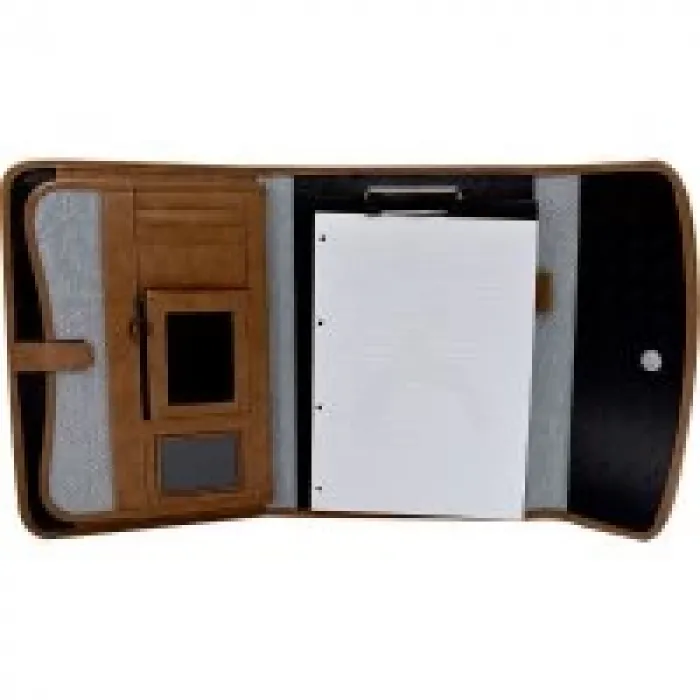 Önder Exclusive Mıknatıs Kapak Evrak Çantası Açık Gri 803-04