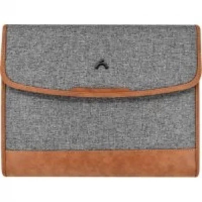 Önder Exclusive Mıknatıs Kapak Evrak Çantası Koyu Gri 803-14