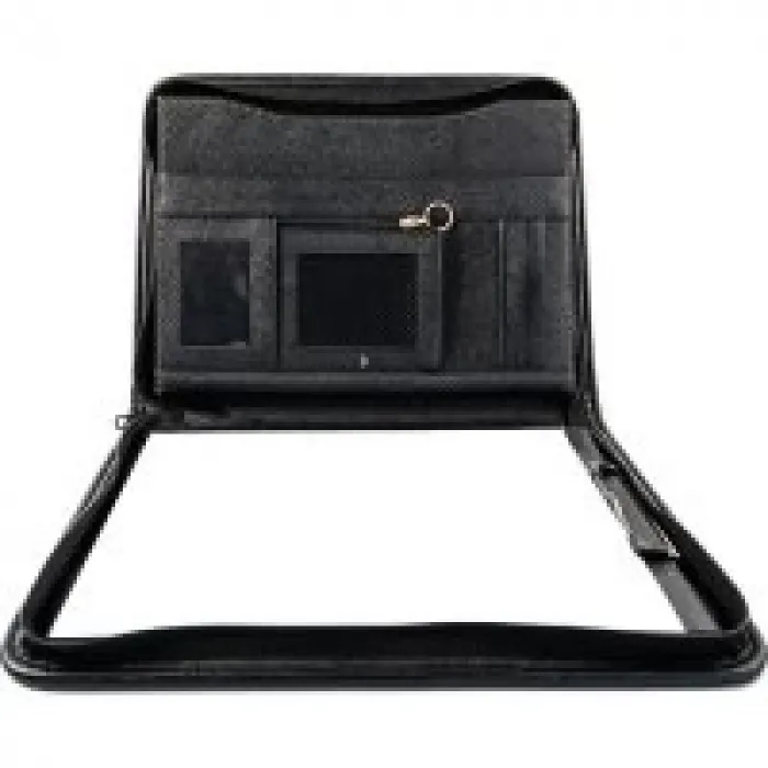 Önder İstanbul A4 Çanta Fermuarlı El Portföyü Siyah 8004-3