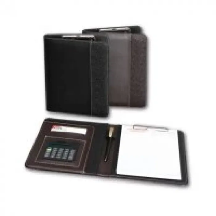 Önder Newyork A5 Çanta Hesap Makineli Lüx Suni Deri Sekreterlik Siyah 8007-3