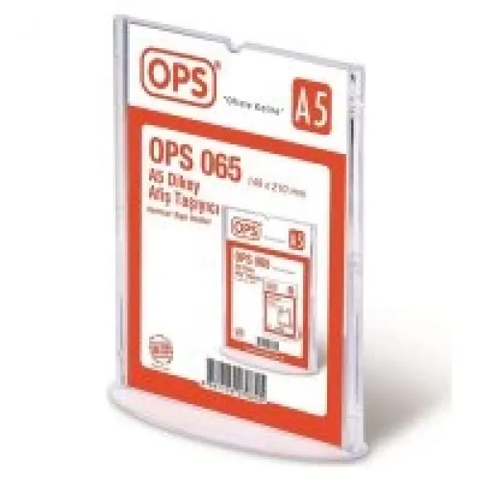 Ops A5 T Tipi Dikey Afiş Taşıyıcı Dp065