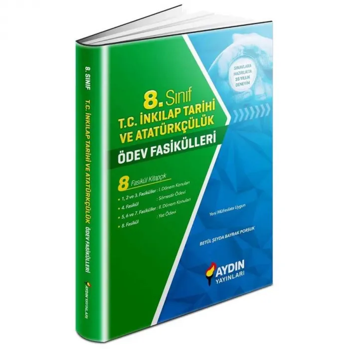 Ortaokul 8 İnkılap Tarihi ve Atatürkçülük Ödev Fasikülleri