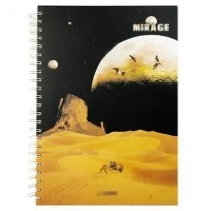 Özgün A4 Sipiralli Sert Kapak Şamua Defter Kareli 160 Yaprak Ürün Kodu:4459