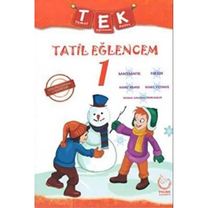 Palme Yayıncılık 1. Sınıf Tek Tatil Eğlencem Seti