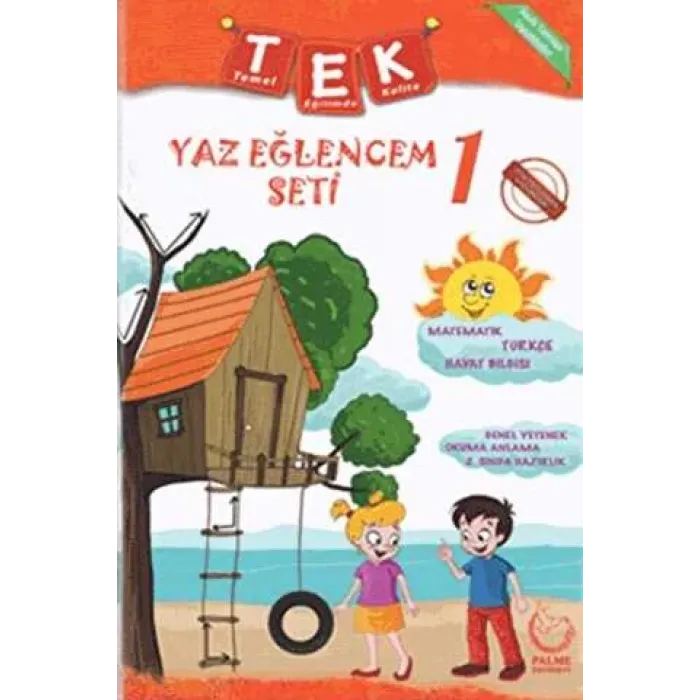 Palme Yayıncılık 1. Sınıf Tek Yaz Eğlencem Seti