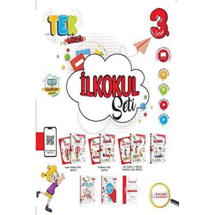 Palme Yayıncılık 3. Sınıf Tek Lider İlk Okul Seti