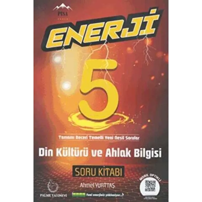 Palme Yayıncılık 5. Sınıf Enerji Din Kültürü ve Ahlak Bilgisi Soru Kitabı