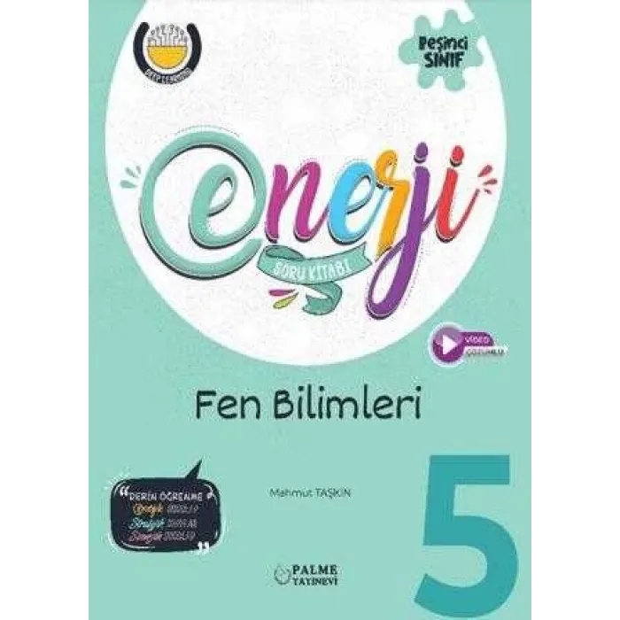 Palme Yayıncılık 5. Sınıf Enerji Fen Bilimleri Soru Kitabı