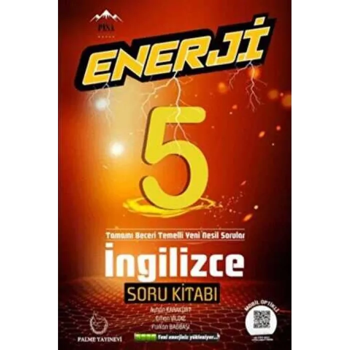 Palme Yayıncılık 5. Sınıf Enerji İngilizce Soru Kitabı