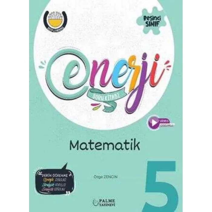 Palme Yayıncılık 5. Sınıf Enerji Matematik Soru Kitabı