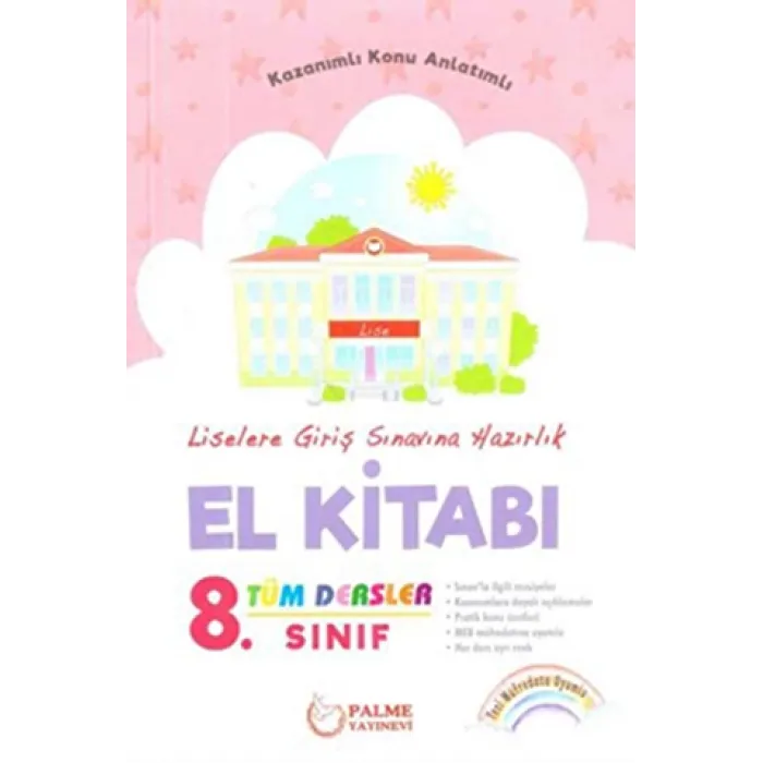 Palme Yayıncılık 8. Sınıf LGS Tüm Dersler El Kitabı