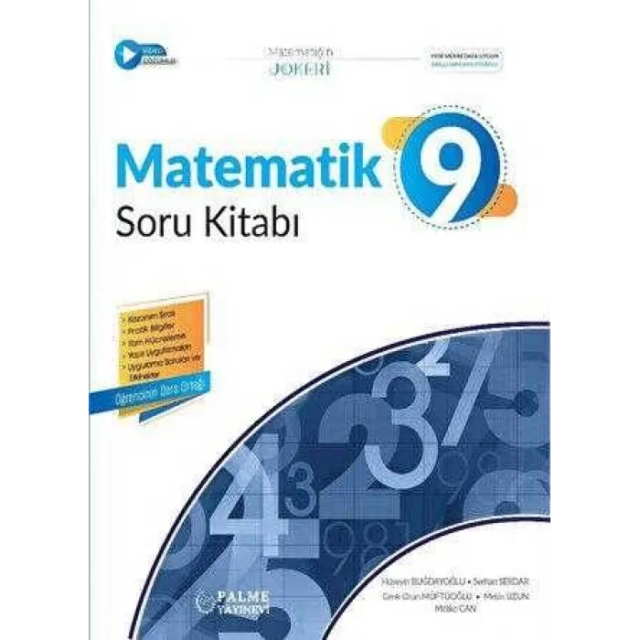 Palme Yayıncılık 9. Sınıf Matematik Soru Bankası Kitabı