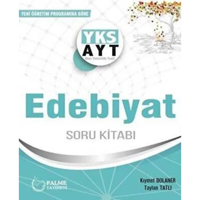 Palme Yayıncılık - Bayilik 2019 YKS - AYT Edebiyat Soru Kitabı