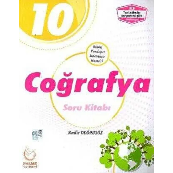 Palme Yayıncılık - Bayilik Palme 10. Sınıf Coğrafya Soru Kitabı