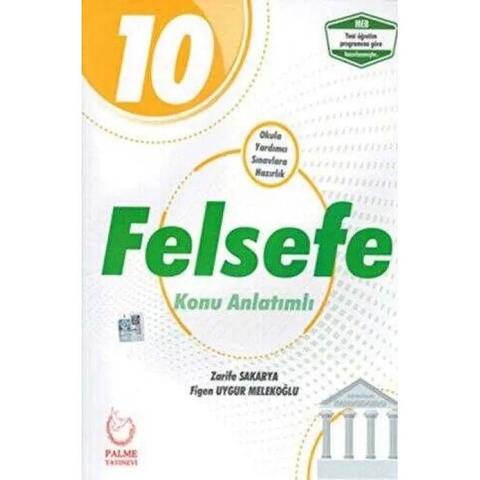 Palme Yayıncılık - Bayilik Palme 10. Sınıf Felsefe Konu Anlatımlı