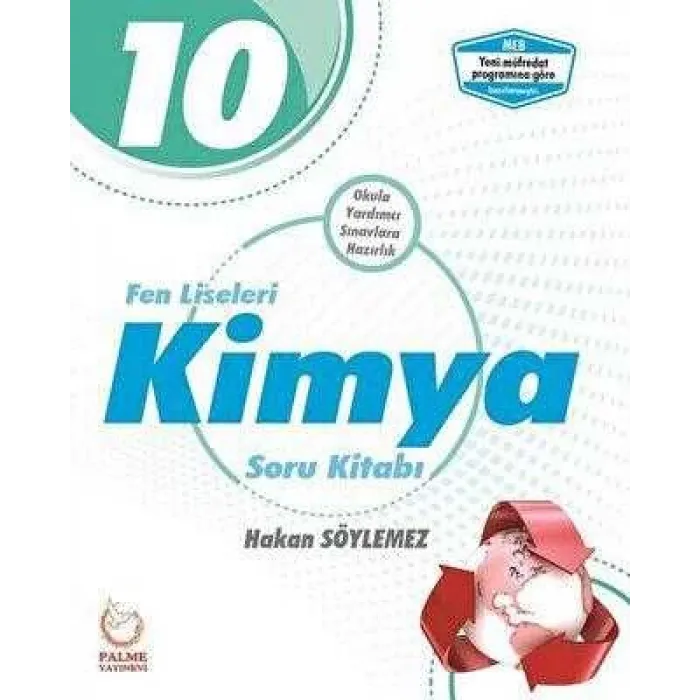 Palme Yayıncılık - Bayilik Palme 10. Sınıf Fen Liseleri Kimya Soru Kitabı