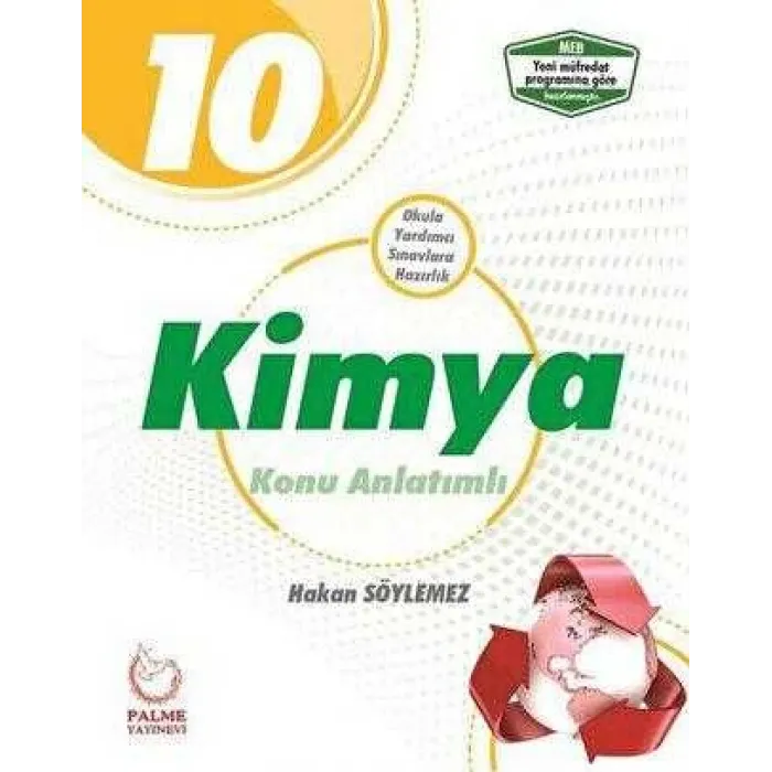 Palme Yayıncılık - Bayilik Palme 10. Sınıf Kimya Konu Anlatımlı