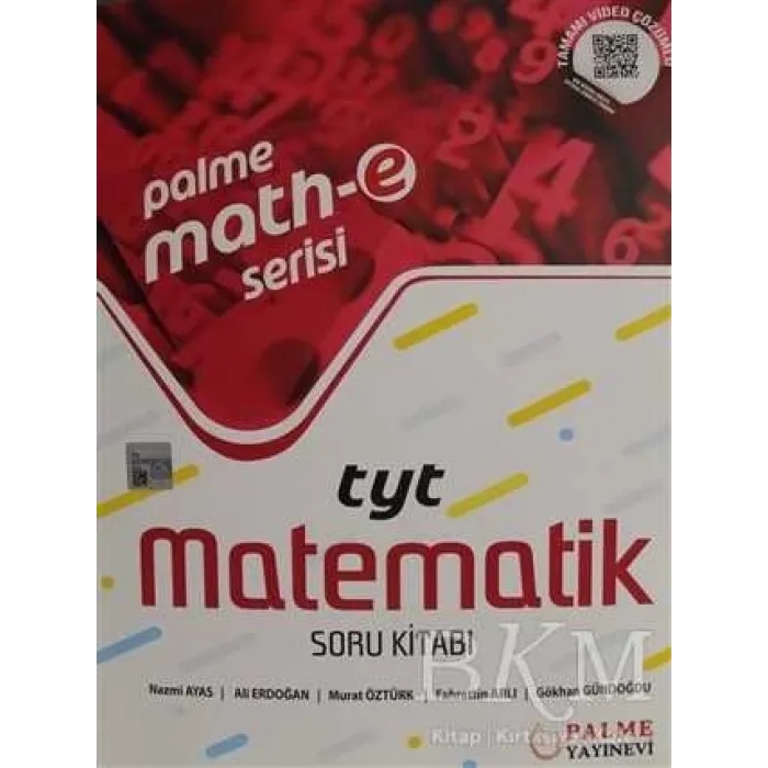 Palme Yayıncılık - Bayilik Palme Math-e Serisi YKS TYT Matematik Soru Kitabı