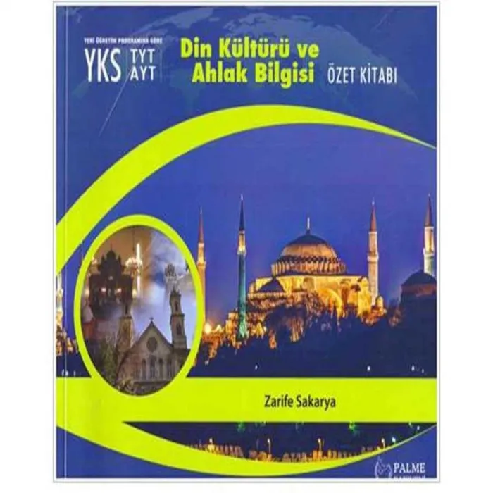 Palme Yayıncılık - Bayilik Palme YKS TYT AYT Din Kültürü ve Ahlak Bilgisi Özet Kitabı