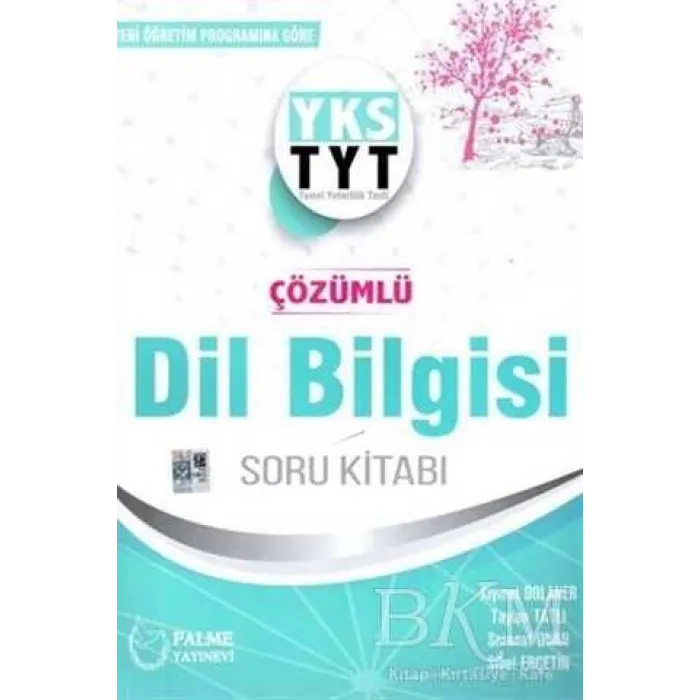 Palme Yayıncılık - Bayilik Palme YKS TYT Çözümlü Dil Bilgisi Soru Kitabı