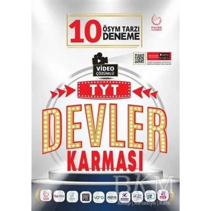 Palme Yayıncılık - Bayilik Palme YKS TYT Devler Karması 10 Deneme Sınavı