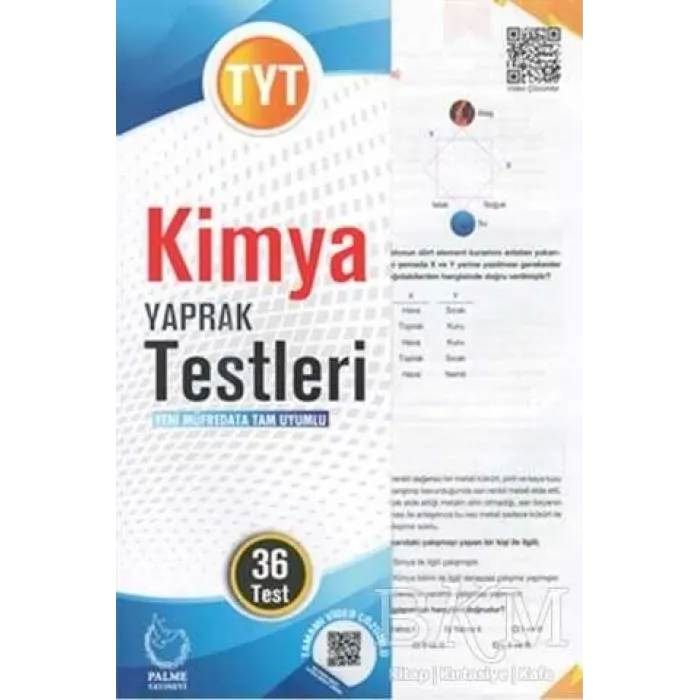 Palme Yayıncılık - Bayilik TYT Kimya Yaprak Testleri
