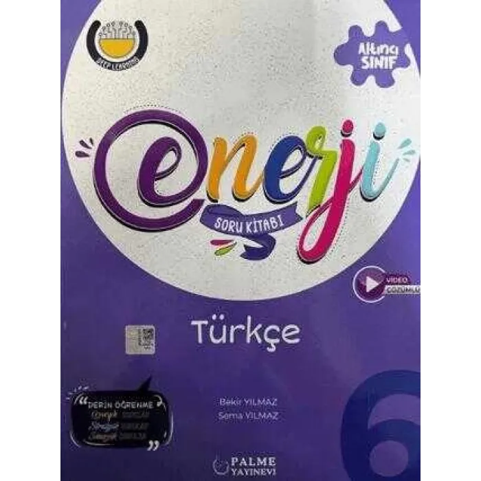 Palme Yayıncılık Palme 6. Sınıf Enerji Türkçe Soru Kitabı