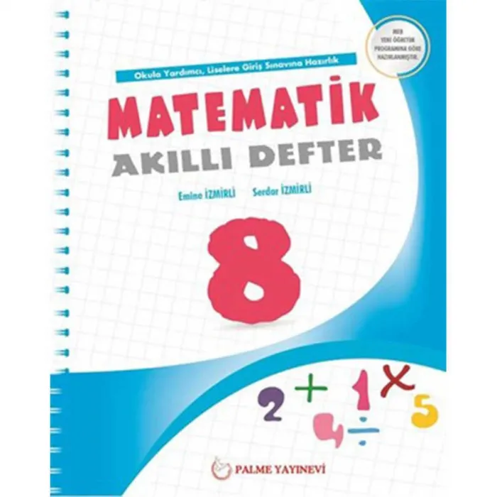 Palme Yayıncılık Palme 8. Sınıf Matematik Akıllı Defter
