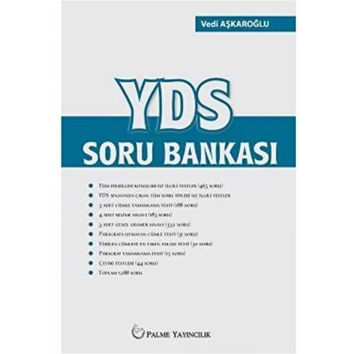 Palme Yayıncılık YDS Soru Bankası
